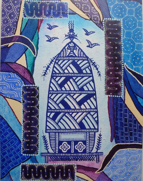 Isabelle Staron Tutugoro Mwarö ka koroi 50.5 x 75.5 cm