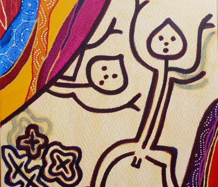 Isabelle Staron Tutugoro Vi Rhenon V 45x45 cm